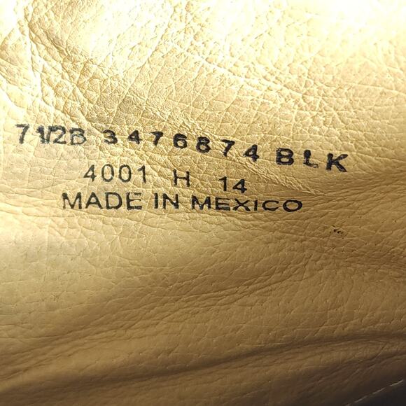 Frye women’s Phillip US 7,5 B Black leather Lace-Up Ankle Combat Boots booties - Picture 11 of 16